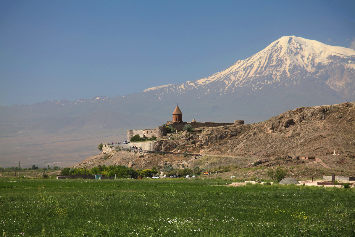 Խոր Վիրապ – the Armenian Monaster of Khor Virap with Արարատ – Mount Ararat