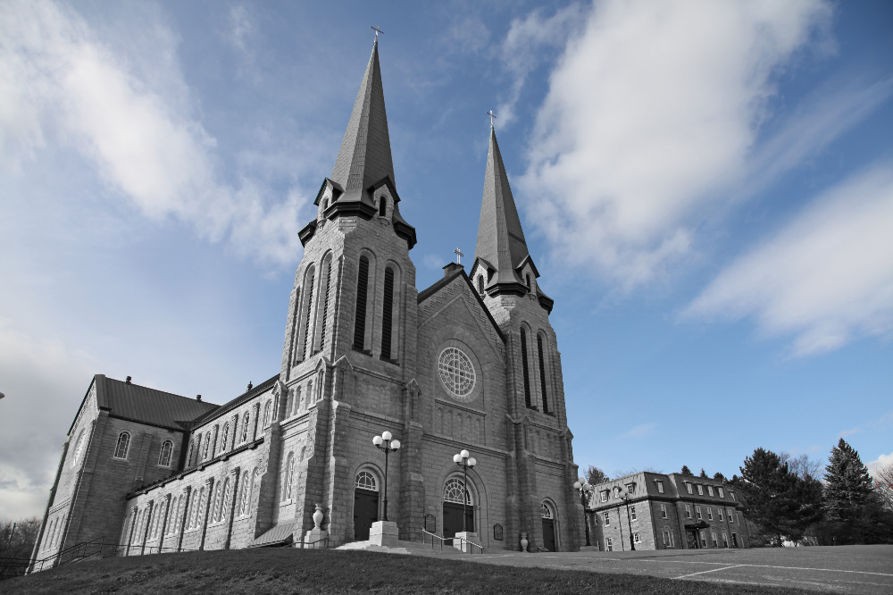 Cathedral of Immaculate Conception in Edmundston, New Brunswick, Canada