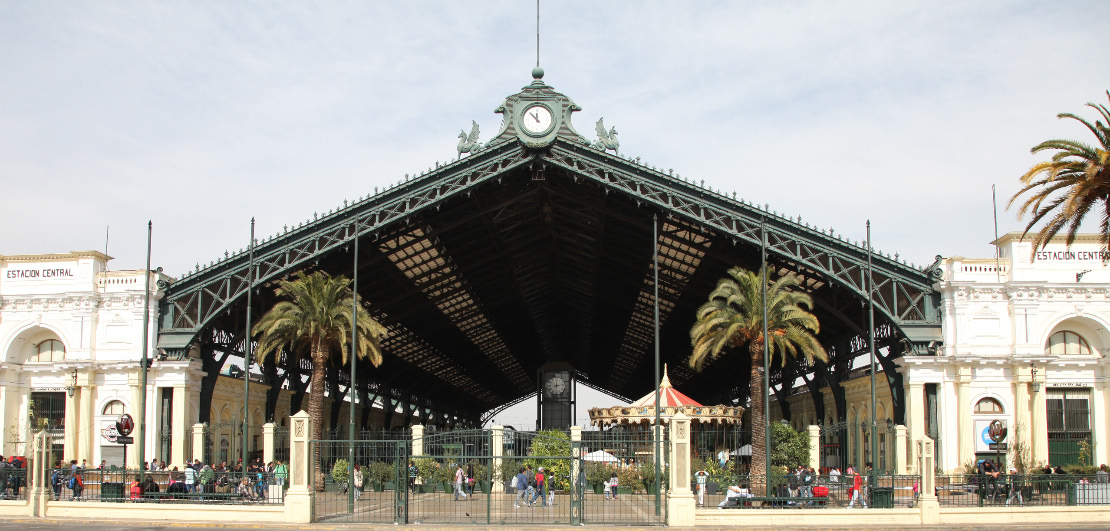 Estación Central en Santiago
