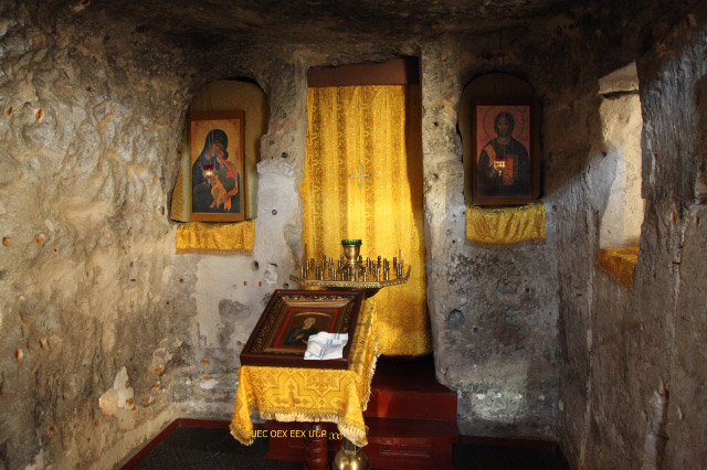 Chapel in Saint Clement Cave Monastery Inkerman