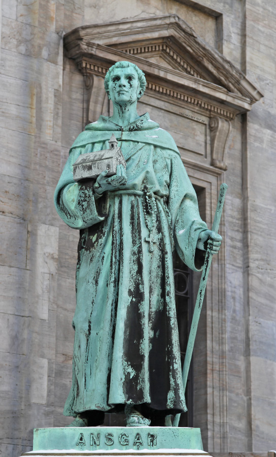 Sankt Ansgar Nordens Apostel — Saint Ansgar Apostle of the North