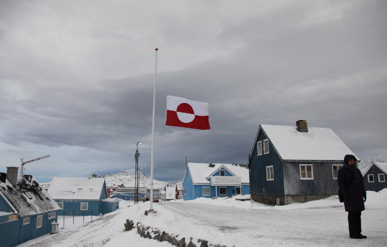 Greenlandic flag of the wrong design choice