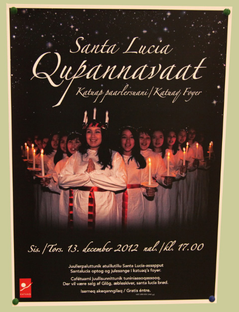 Santa Lucia please pray for Greenlanders