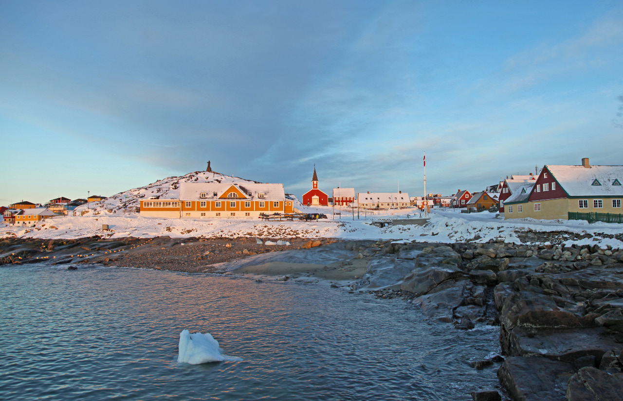 Godthåb Sea and Cathedral