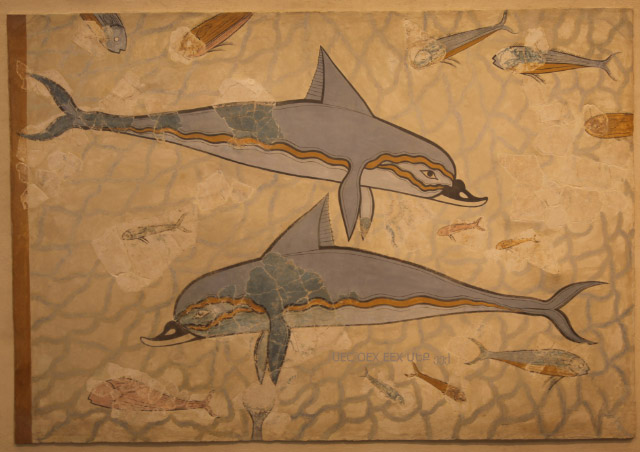 Dophin Fresco in Knossos