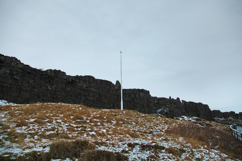 Lögberg – Law Rock at Þingvellir – Thing Fields