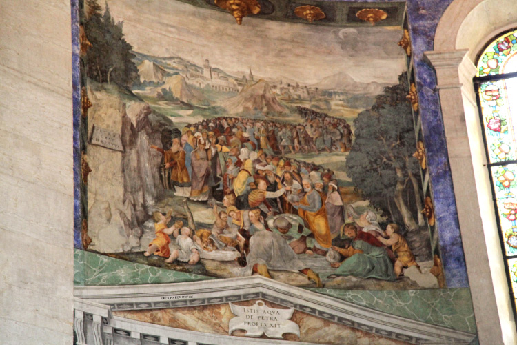 Basilica di Santa Maria Maggiore istis Aqua de Petra