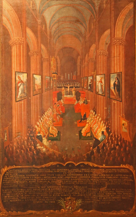 Sessione inaugurale del Concilio di Trento
