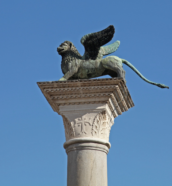 The Lion of Saint Mark in Venice