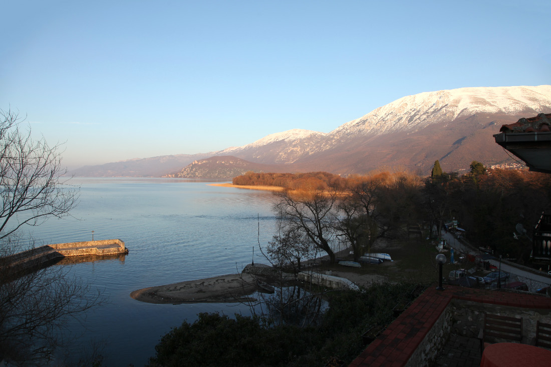 Lake Ohrid from Monastery of Saint Naum