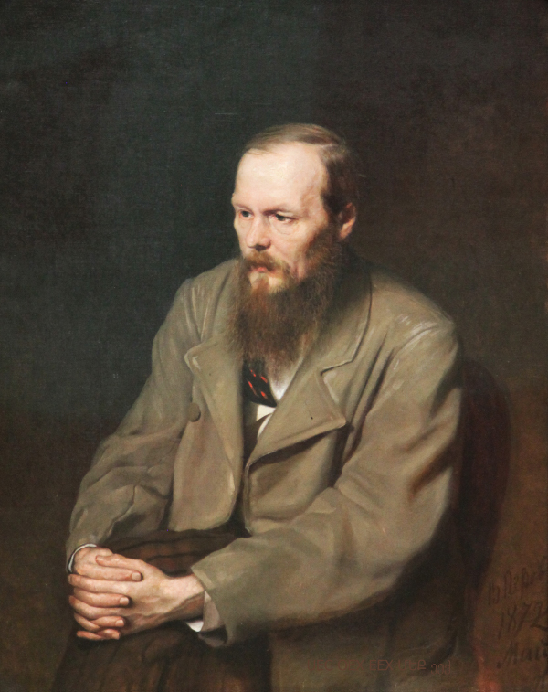 Perov painting of Dostoyevskii