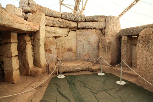 pagan temple interior