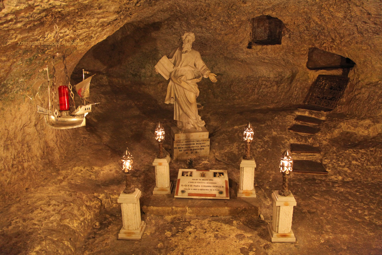 Saint Paul's Grotto in Rabat Malta