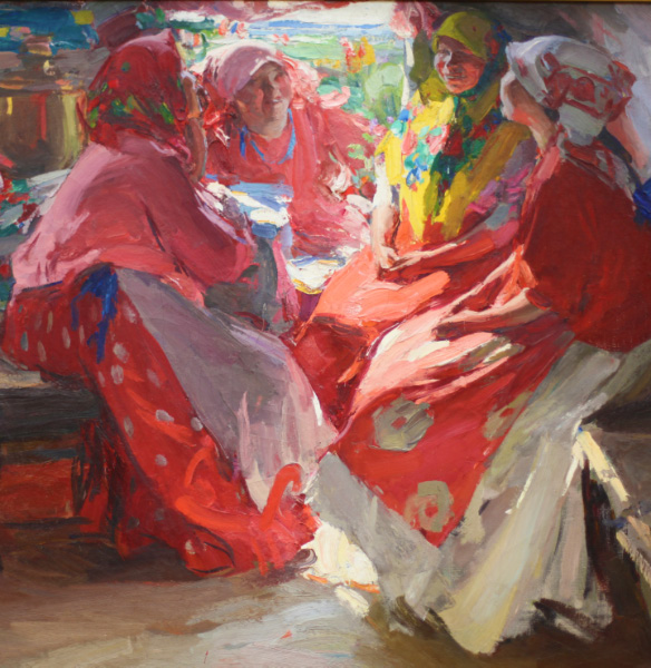 Гости – the Guests (1914) by Архипов – Arkhipov