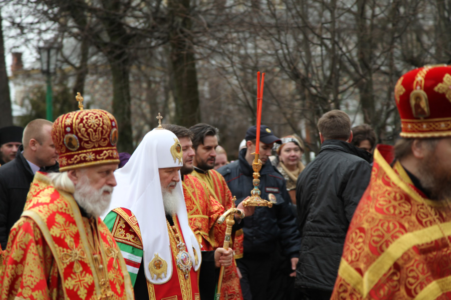 Его Святейшество Кирилл Патриарх Московский и всея Руси