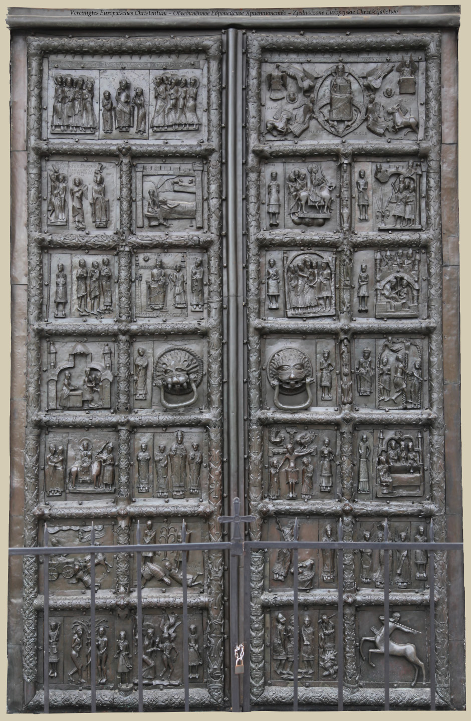 Магдебургские Врата – Bronze Türen von Magdeburg (Bronzetür aus Płock) – Drzwi Płockie – Magdeburg Gates or Płock Gates or Sigtuna Gates