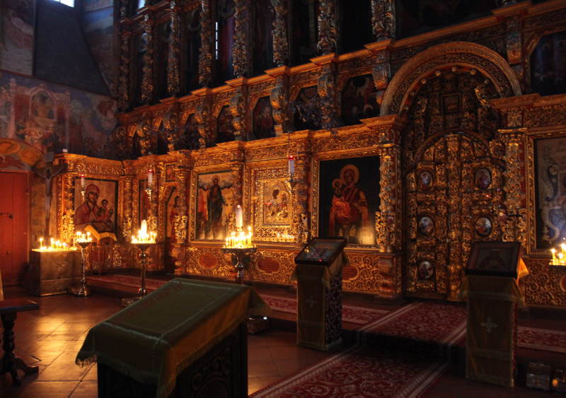 Holy Beauty inside Itapiev Monastery in Kostroma