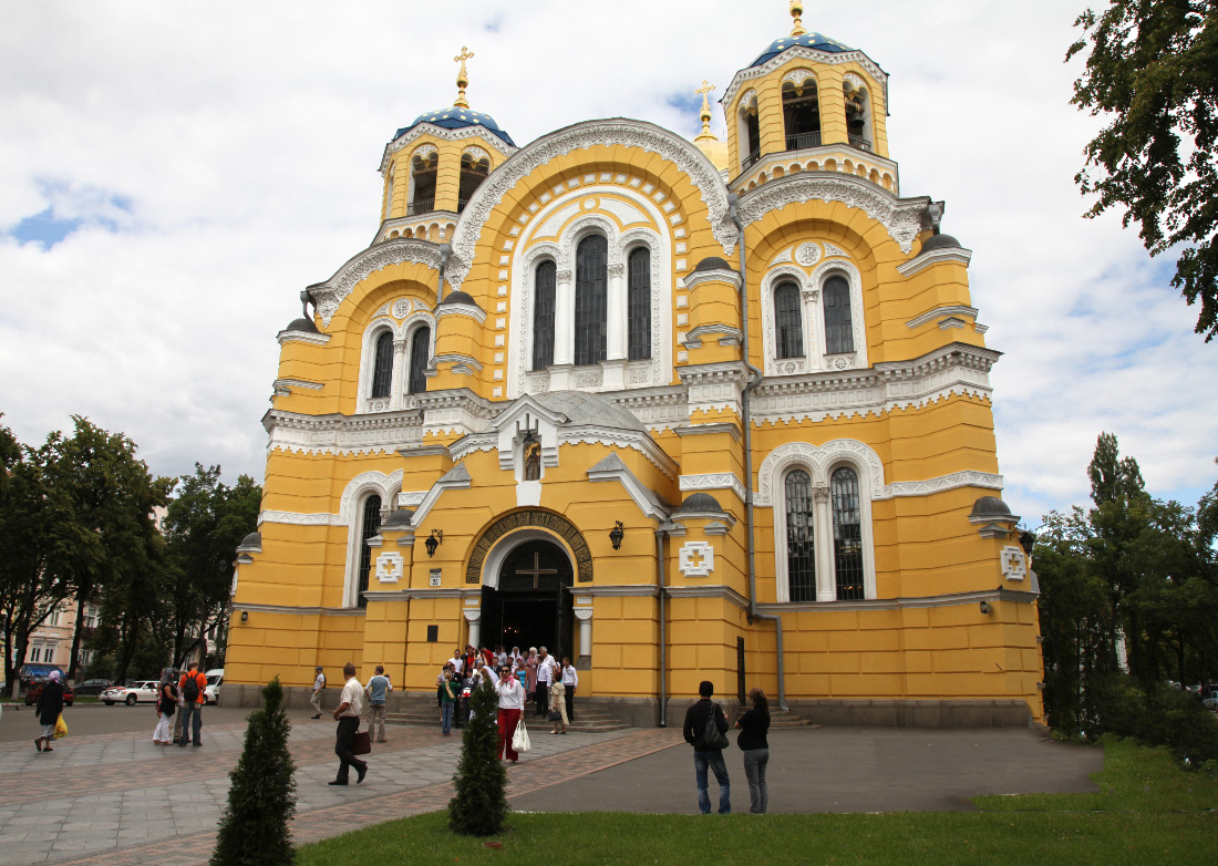 Патріарший кафедральний собор св. Володимира – Saint Volodymyr's Cathedral in Kyiv