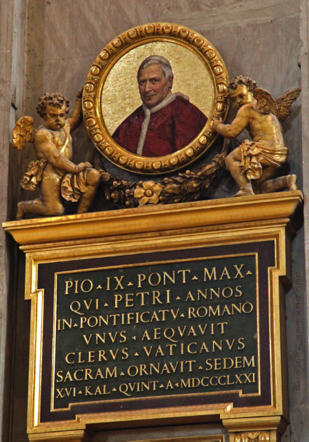 Medalion of Pius IX