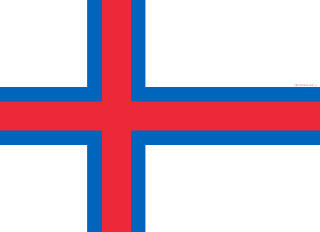 Føroyar – Færøerne – Faroe Islands flag