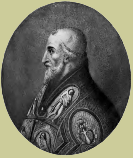 Pope Saint Leo IX by by Chevalier Artaud de Montor