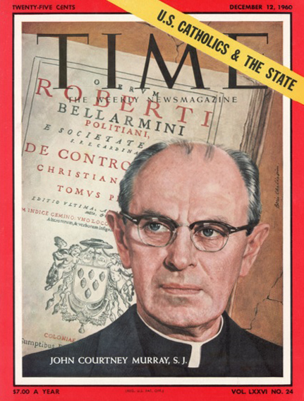 Time Magazine cover with John Courtney Murray, SJ of 12 December 1960