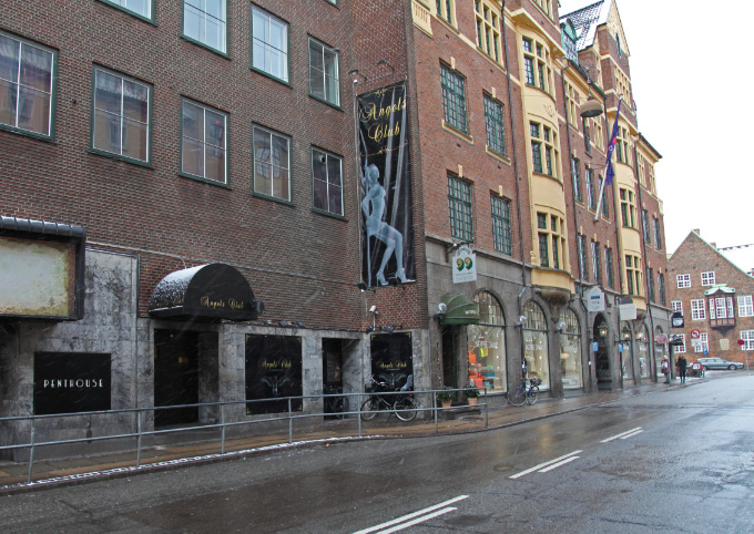 penthouse and angel club on Nørregade
